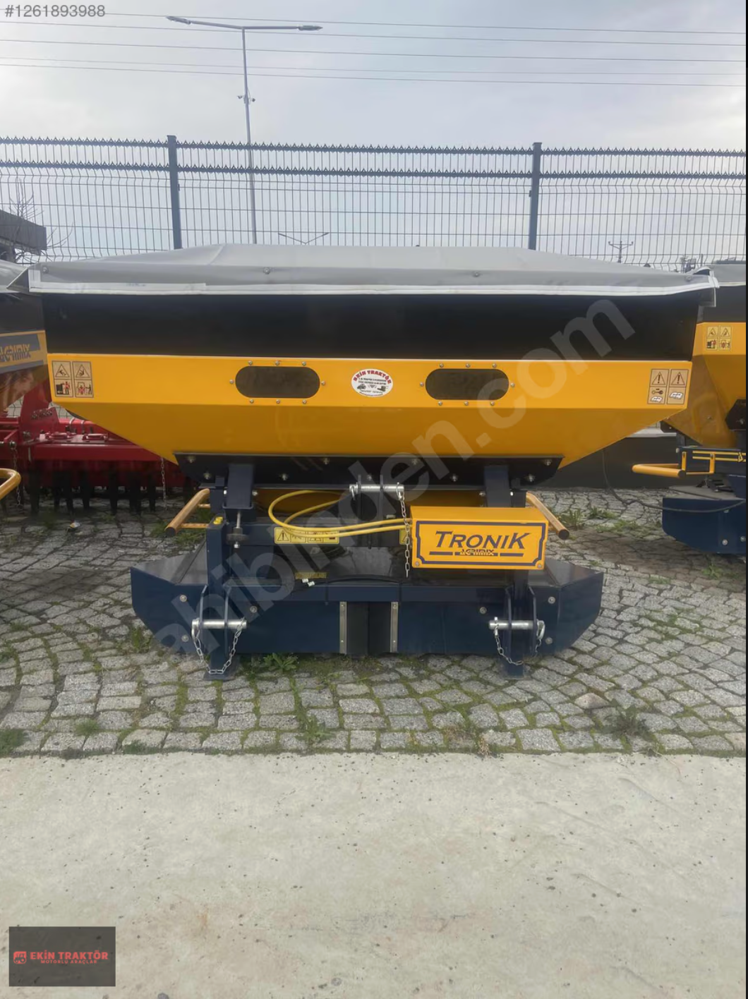 Agrimix Tronik gübre dağıtma & serpme ekipmanı - Ekin Traktör Tekirdağ