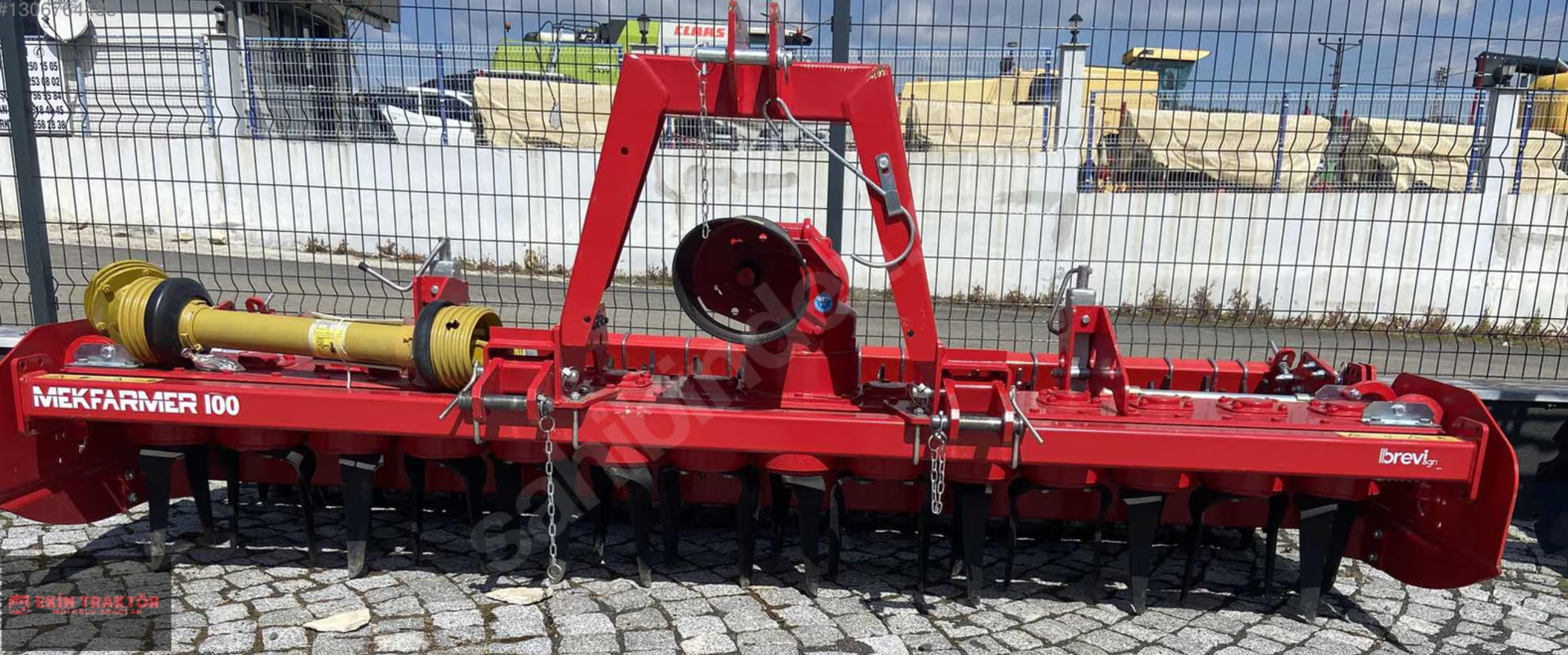 Brevi 3MT Dik Rotavatör toprak i̇şleme ekipmanı - Ekin Traktör Tekirdağ