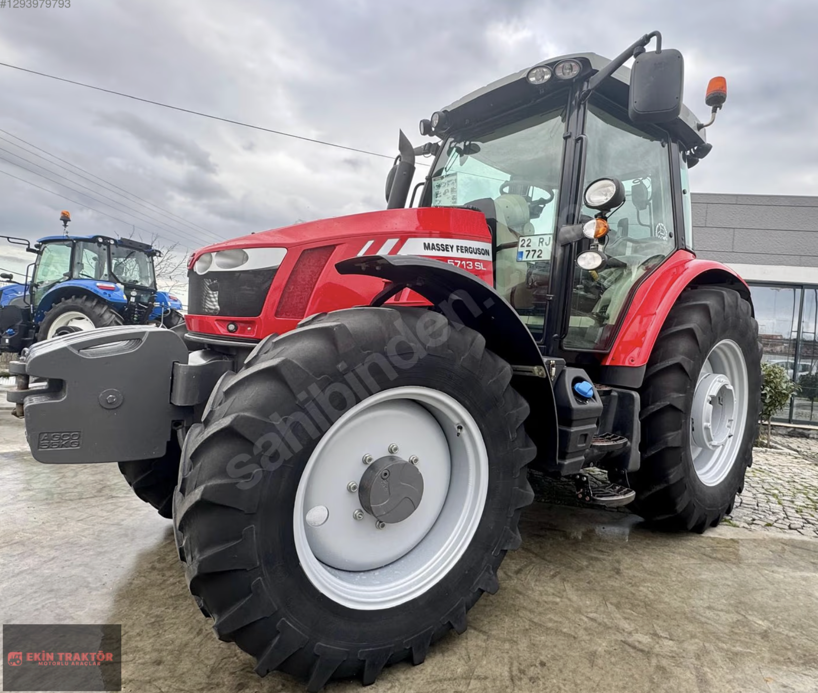Massey Ferguson 5713 SL 2017 model ikinci el traktör - Ekin Traktör Tekirdağ