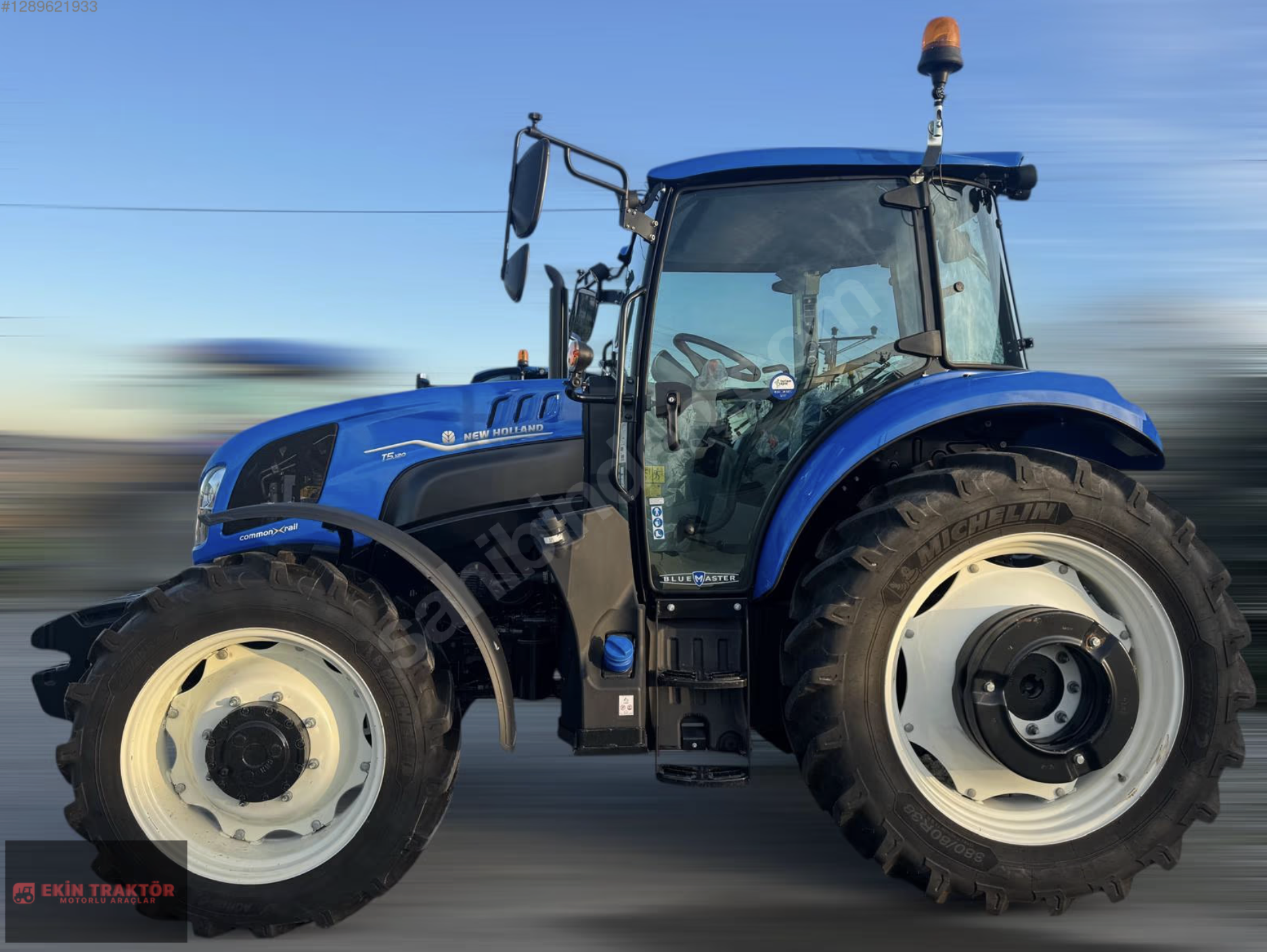 New Holland T5.120 2024 model ikinci el traktör - Ekin Traktör Tekirdağ