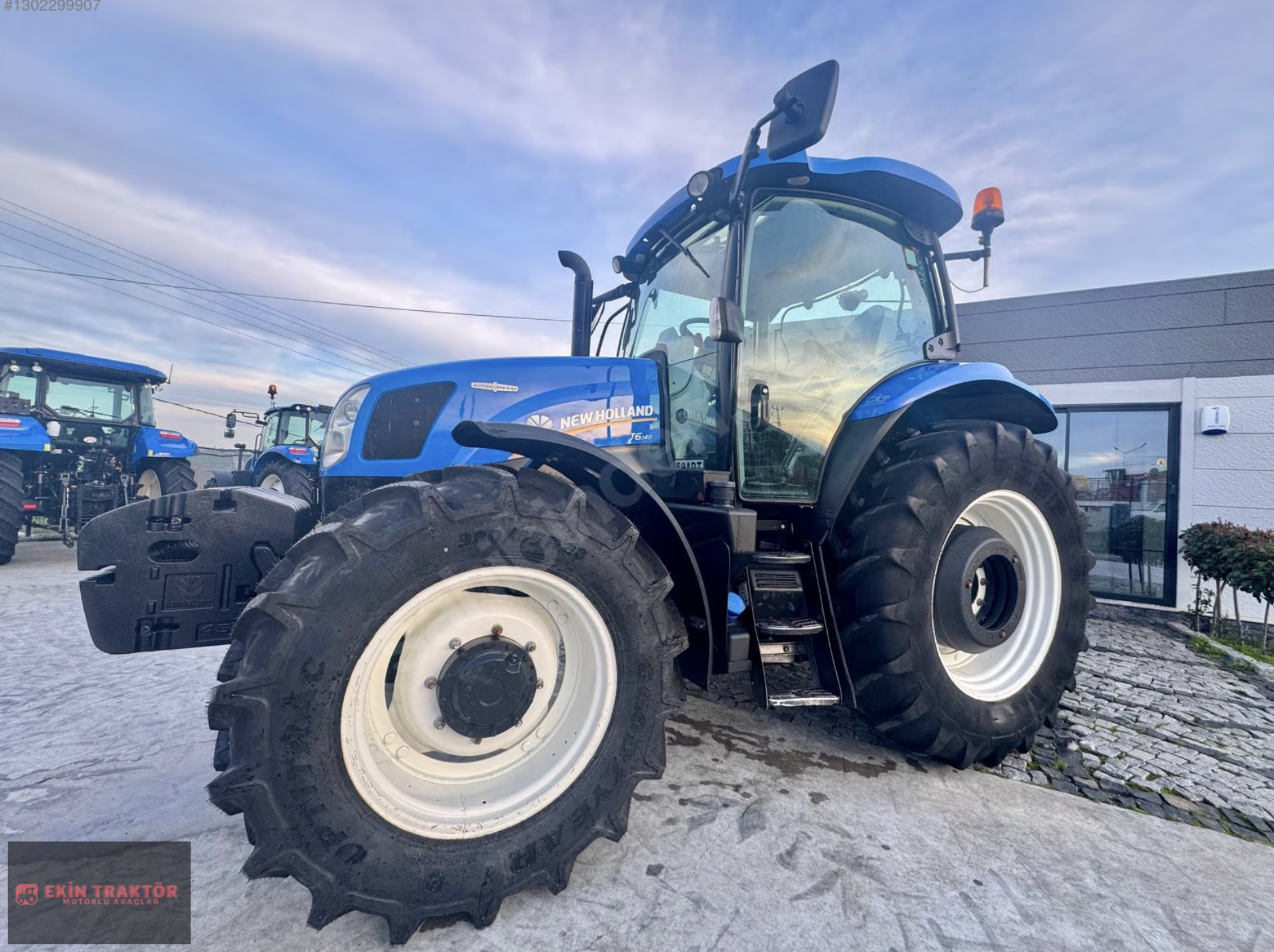 New Holland T6.145 Autocommand CVT 2014 model ikinci el traktör - Ekin Traktör Tekirdağ